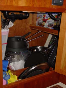 Galley storage